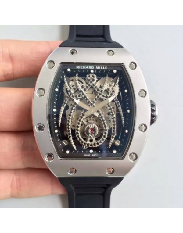 Replica Richard Mille 19-01 SF PVD / Stainless Ste...
