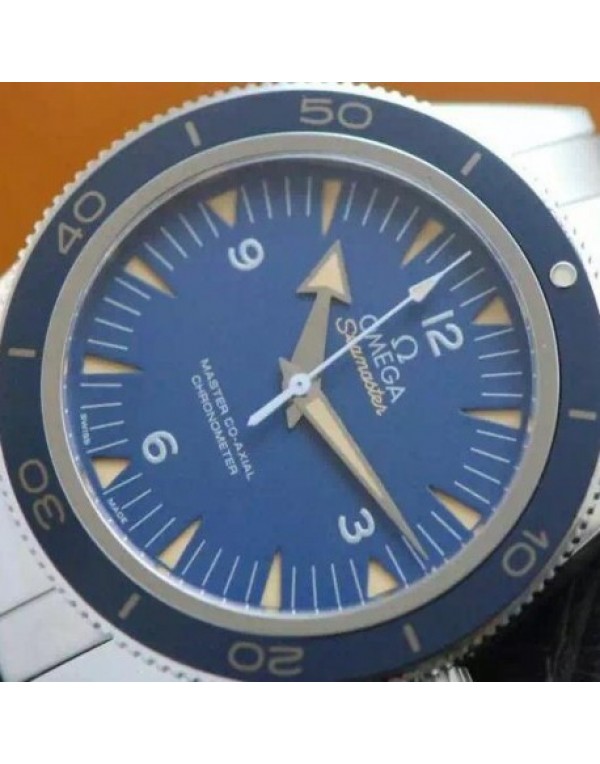 Replica Omega Seamaster 300 Stainless Steel Blue D...