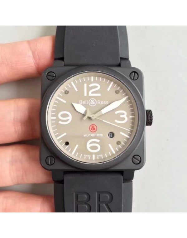 Replica Bell & Ross Aviation Military Type BR ...