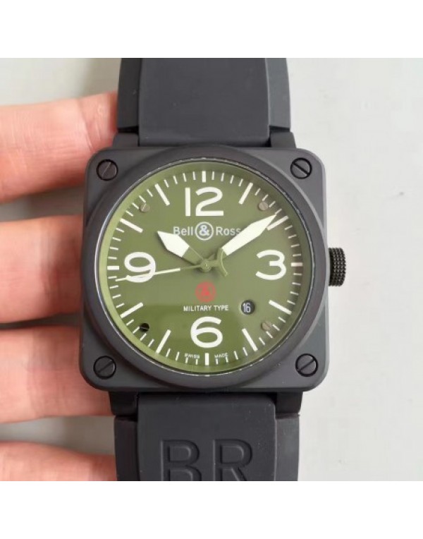 Replica Bell & Ross Aviation Military Type BR ...