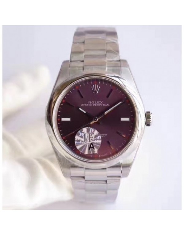Replica Rolex Oyster Perpetual 39 114300 JF Stainl...
