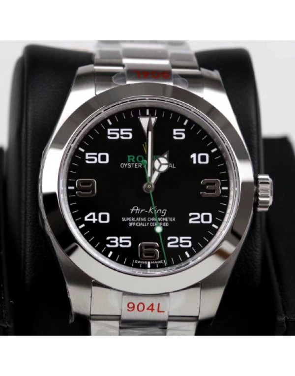 Replica Rolex Air-King 116900 GM Stainless Steel 9...