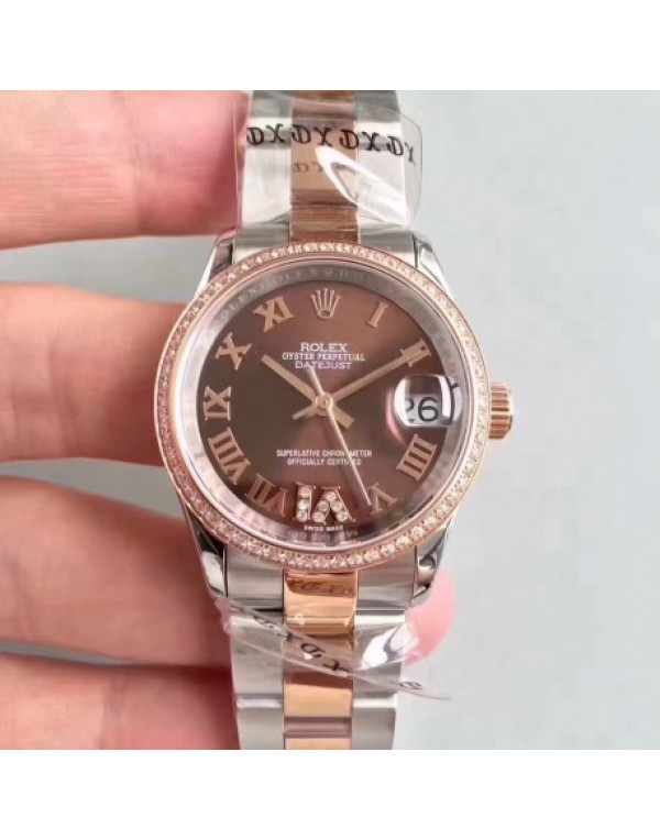 Replica Rolex Datejust 31 178341 31MM JF Stainless...