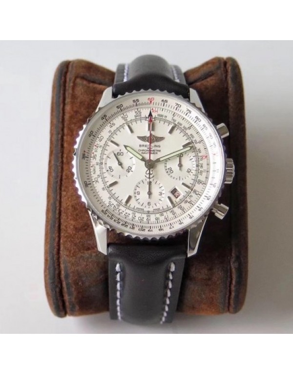 Replica Breitling Navitimer 01 AB0121211 AI Stainless Steel White Dial Swiss B01