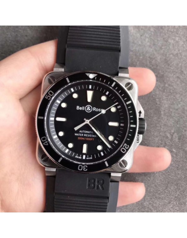 Replica Bell & Ross BR 03-92 Diver OX Stainles...