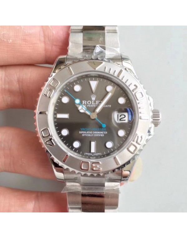 Replica Rolex Yacht-Master 37 268622 AR Stainless ...