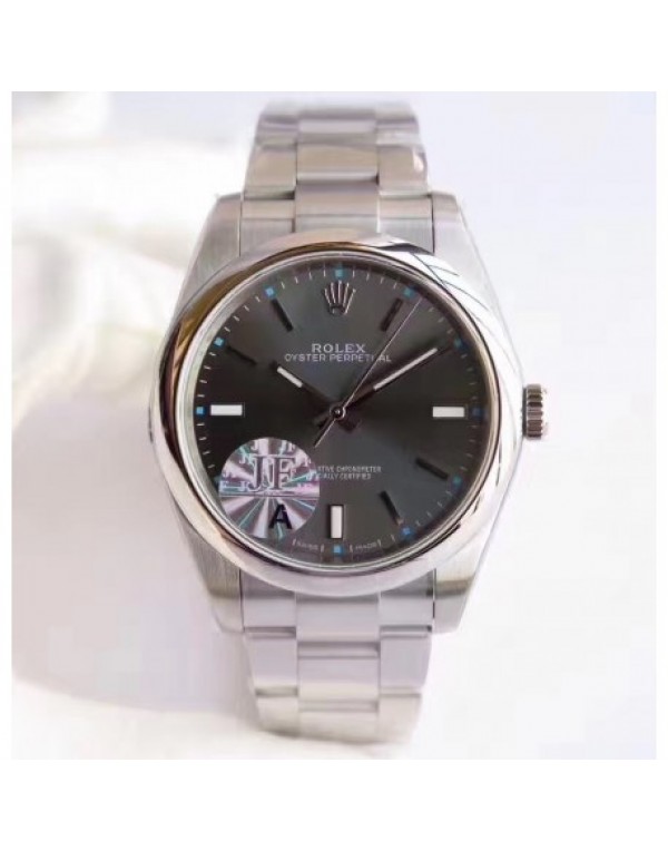 Replica Rolex Oyster Perpetual 39 114300 JF Stainl...