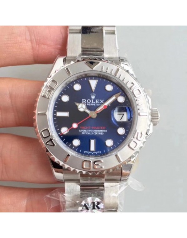 Replica Rolex Yacht-Master 37 268622 AR Stainless ...