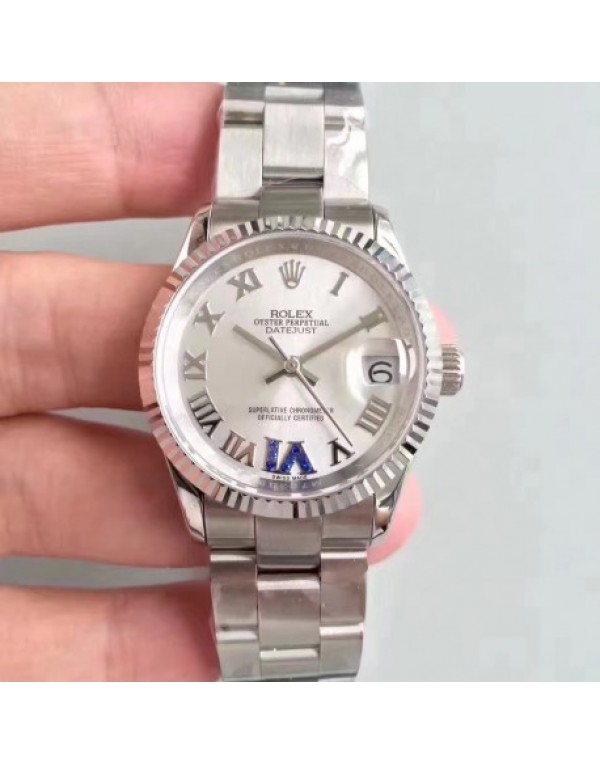 Replica Rolex Datejust 31 178240 31MM JF Stainless...