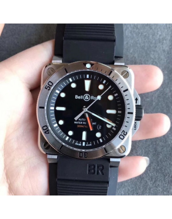Replica Bell & Ross BR 03-92 Diver OX Stainles...